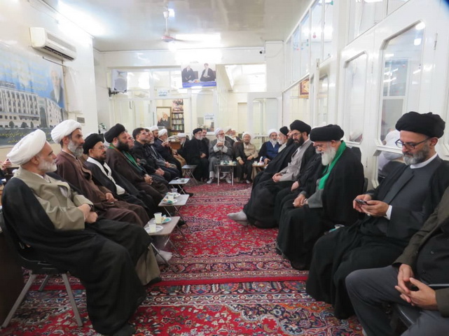 مراسم سوگواری رحلت حضرت فاطمه معصومه(سلام الله علیها) در دفتر