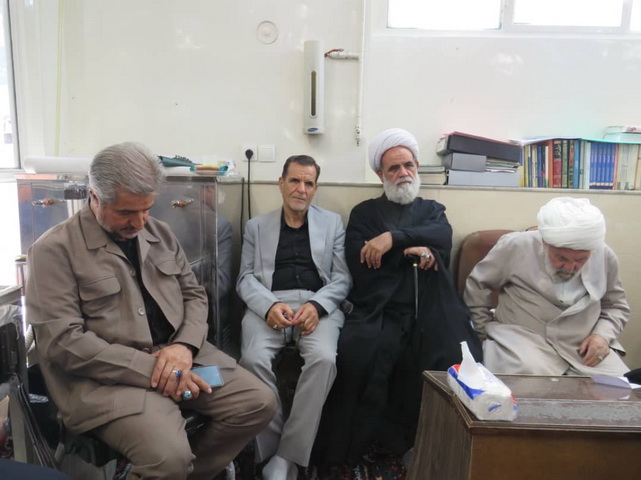 مراسم سوگواری رحلت حضرت فاطمه معصومه(سلام الله علیها) در دفتر