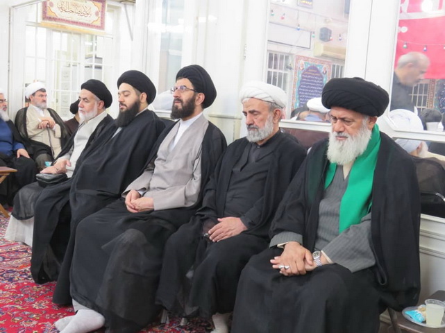 مراسم سوگواری رحلت حضرت فاطمه معصومه(سلام الله علیها) در دفتر