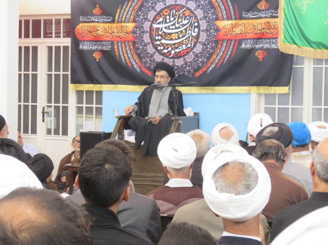 مراسم سوگواری رحلت حضرت فاطمه معصومه(سلام الله علیها) در دفتر