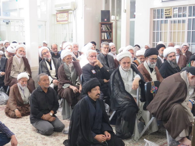 مراسم سوگواری رحلت حضرت فاطمه معصومه(سلام الله علیها) در دفتر