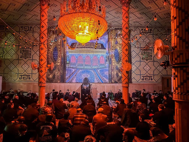مراسم إحیای شب ۲۳ ماه مبارک رمضان