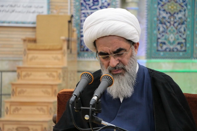 مراسم عزاداری وسوگواری وفات حضرت معصومه(س) در درس خارج اصول 