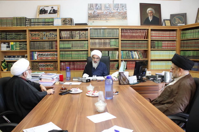 دیدار دو تن از علمای لبنان