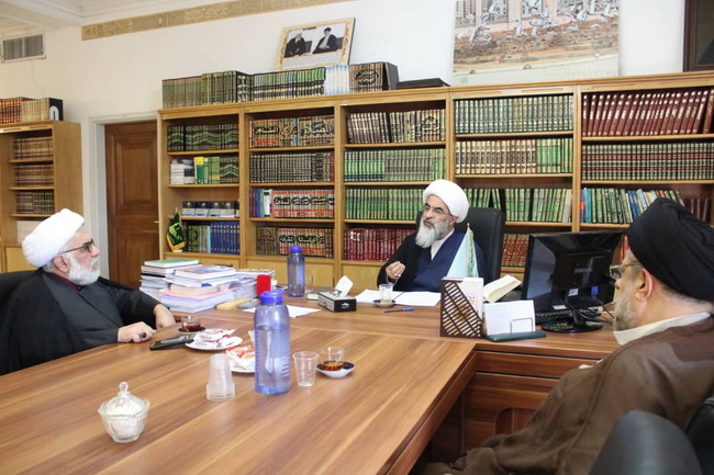 دیدار دو تن از علمای لبنان