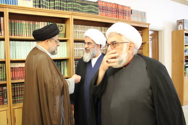 دیدار دو تن از علمای لبنان