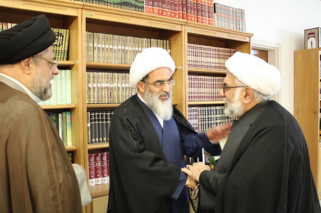 دیدار دو تن از علمای لبنان