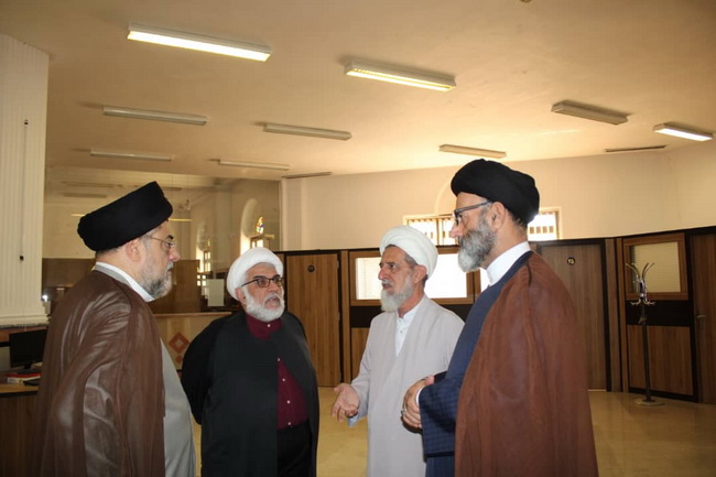 دیدار دو تن از علمای لبنان