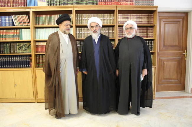 دیدار دو تن از علمای لبنان