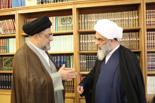 دیدار دو تن از علمای لبنان