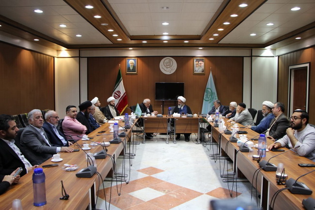 دیدار شورای مرکزی هیئت مؤتلفه اسلامی با آیت الله فاضل لنکرانی