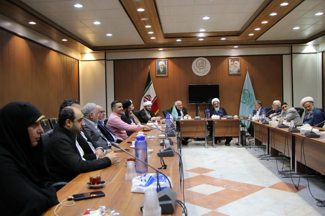 دیدار شورای مرکزی هیئت مؤتلفه اسلامی با آیت الله فاضل لنکرانی