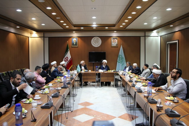 دیدار شورای مرکزی هیئت مؤتلفه اسلامی با آیت الله فاضل لنکرانی