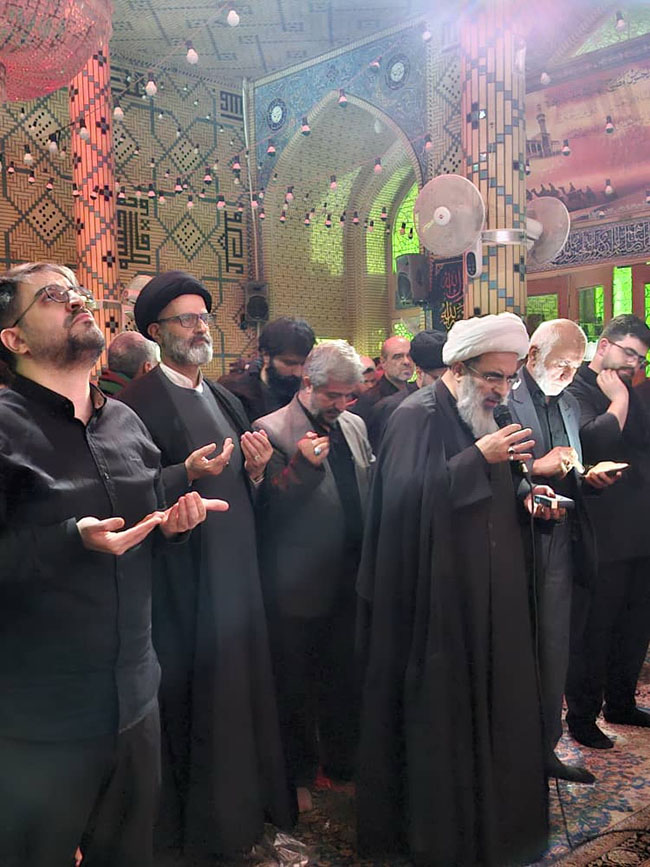 مراسم إحیای شب ۲۳ ماه مبارک رمضان