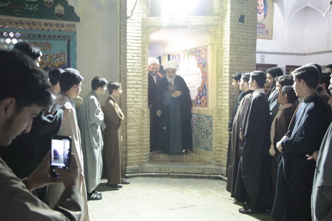 درس اخلاق مدرسه علمیه جهانگیر خان قم