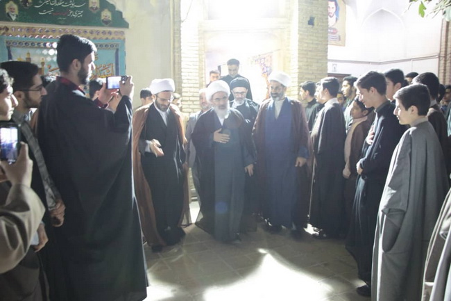 درس اخلاق مدرسه علمیه جهانگیر خان قم