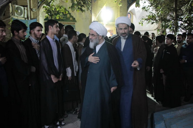 درس اخلاق مدرسه علمیه جهانگیر خان قم