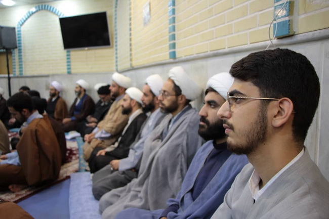 درس اخلاق مدرسه علمیه جهانگیر خان قم