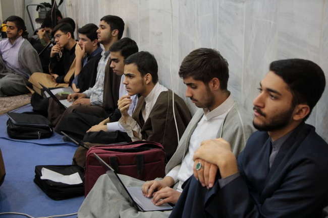 درس اخلاق مدرسه علمیه جهانگیر خان قم