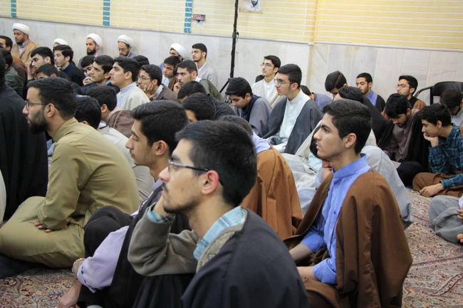 درس اخلاق مدرسه علمیه جهانگیر خان قم