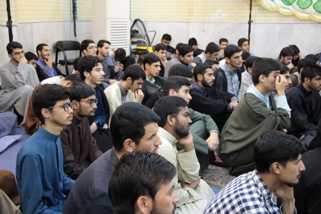 درس اخلاق مدرسه علمیه جهانگیر خان قم