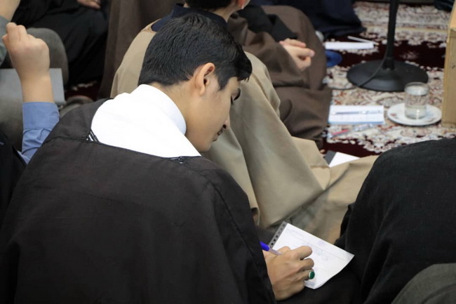 درس اخلاق مدرسه علمیه جهانگیر خان قم