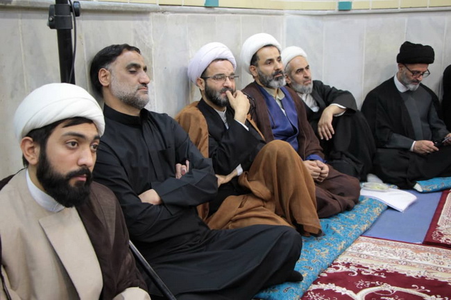 درس اخلاق مدرسه علمیه جهانگیر خان قم