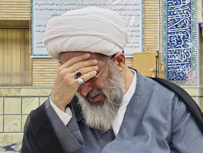 سوگواری سالروز شهادت حضرت حمزه(ع) و وفات عبدالعظیم حسنی(ع) در جلسه درس