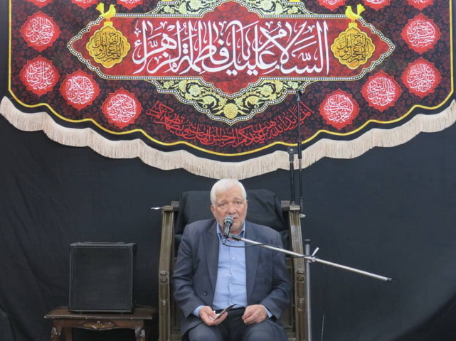 مراسم عزاداری شهادت حضرت فاطمه زهرا(س) - فاطمیه اول (بخش اول)