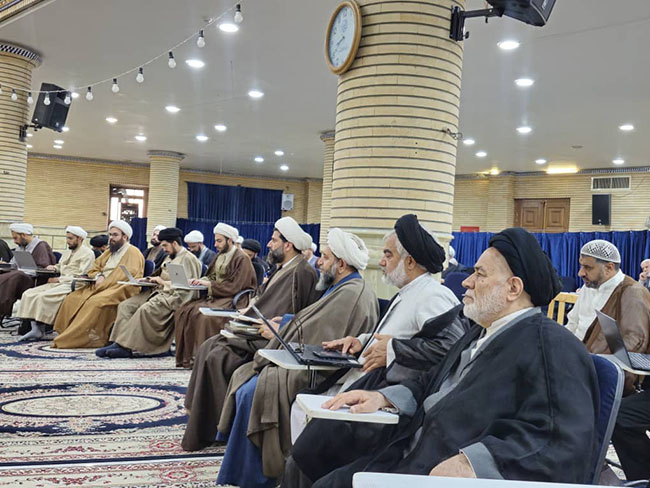 سوگواری سالروز شهادت حضرت حمزه(ع) و وفات عبدالعظیم حسنی(ع) در جلسه درس