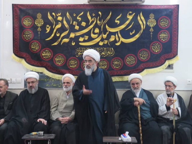 مراسم عزاداری شهادت حضرت فاطمه زهرا(س) - فاطمیه اول (بخش اول)