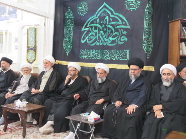 مراسم عزاداری شهادت حضرت فاطمه زهرا(س) - فاطمیه اول (بخش اول)