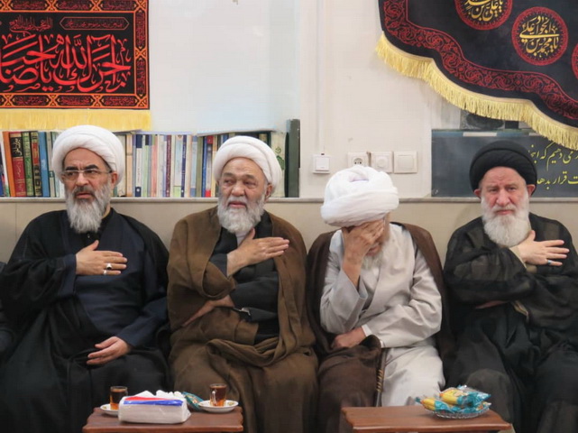 مراسم عزاداری شهادت حضرت فاطمه زهرا(س) - فاطمیه اول (بخش دوم)