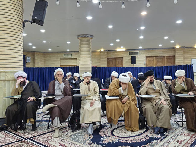 سوگواری سالروز شهادت حضرت حمزه(ع) و وفات عبدالعظیم حسنی(ع) در جلسه درس