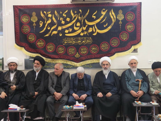 مراسم عزاداری شهادت حضرت فاطمه زهرا(س) - فاطمیه اول (بخش سوم)