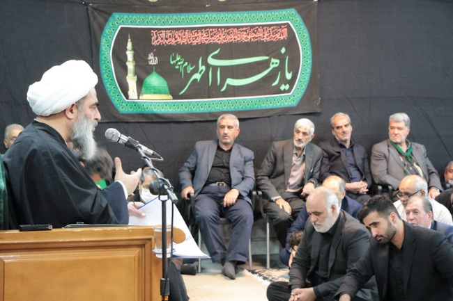 سخنرانی در مراسم سوگواری شهادت حضرت فاطمه(س) در دانشگاه طلوع مهر