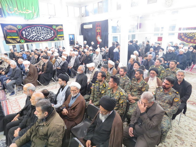 مراسم عزاداری فاطمیه دوم و سالگرد مرجع فقید حضرت آیت الله العظمی فاضل لنکرانی