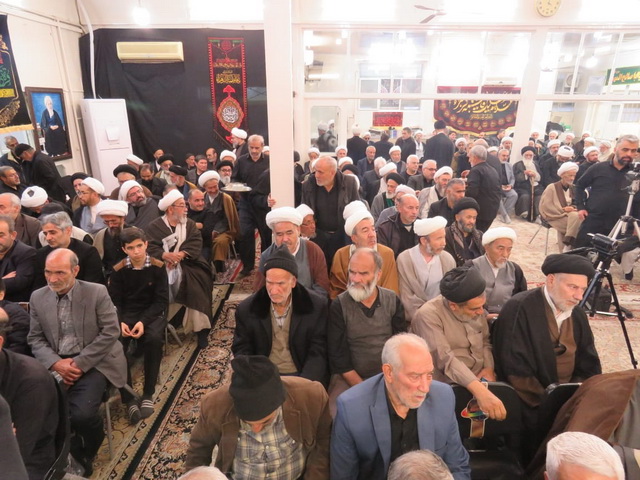 مراسم عزاداری فاطمیه دوم و سالگرد مرجع فقید حضرت آیت الله العظمی فاضل لنکرانی