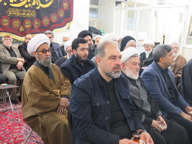 مراسم عزاداری فاطمیه دوم و سالگرد مرجع فقید حضرت آیت الله العظمی فاضل لنکرانی