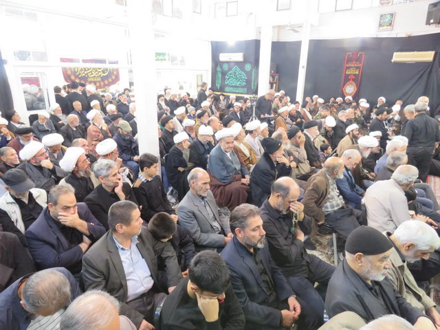 مراسم عزاداری فاطمیه دوم و سالگرد مرجع فقید حضرت آیت الله العظمی فاضل لنکرانی