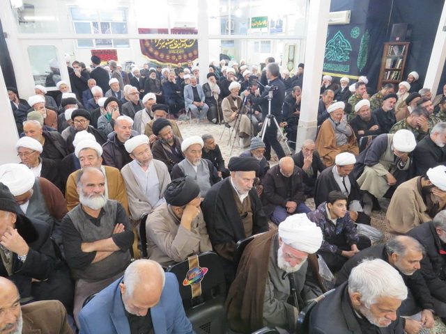 مراسم عزاداری فاطمیه دوم و سالگرد مرجع فقید حضرت آیت الله العظمی فاضل لنکرانی