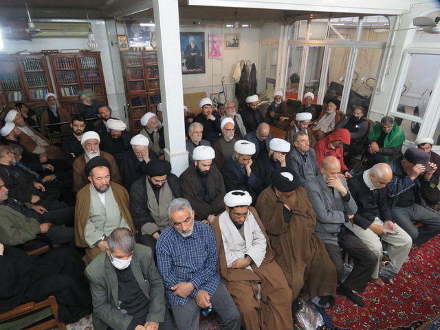 مراسم عزاداری فاطمیه دوم و سالگرد مرجع فقید حضرت آیت الله العظمی فاضل لنکرانی