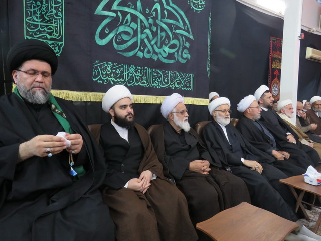 مراسم عزاداری فاطمیه دوم و سالگرد مرجع فقید حضرت آیت الله العظمی فاضل لنکرانی