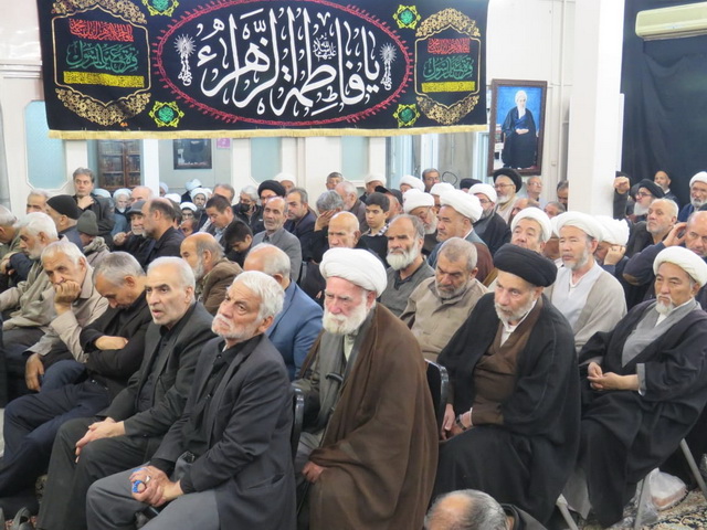 مراسم عزاداری فاطمیه دوم و سالگرد مرجع فقید حضرت آیت الله العظمی فاضل لنکرانی