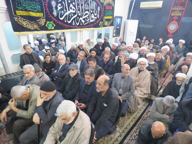 مراسم عزاداری فاطمیه دوم و سالگرد مرجع فقید حضرت آیت الله العظمی فاضل لنکرانی