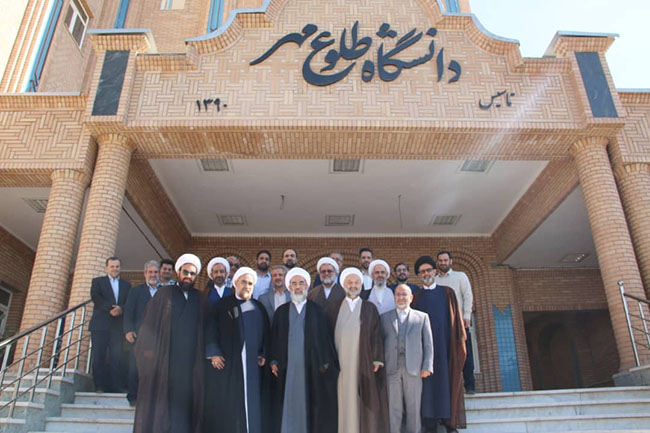 بازدید از دانشگاه طلوع مهر قم