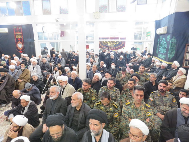 مراسم عزاداری فاطمیه دوم و سالگرد مرجع فقید حضرت آیت الله العظمی فاضل لنکرانی