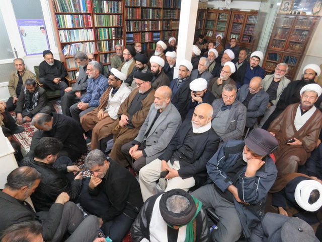 مراسم عزاداری فاطمیه دوم و سالگرد مرجع فقید حضرت آیت الله العظمی فاضل لنکرانی