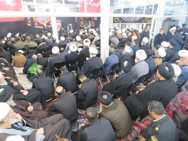 مراسم عزاداری فاطمیه دوم و سالگرد مرجع فقید حضرت آیت الله العظمی فاضل لنکرانی