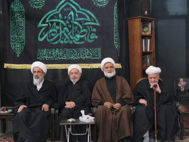 مراسم عزاداری فاطمیه دوم و سالگرد مرجع فقید حضرت آیت الله العظمی فاضل لنکرانی